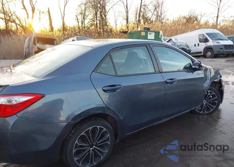 2014 Toyota Corolla S Plus из США, поврежденный, VIN 2T1BURHE7EC203661